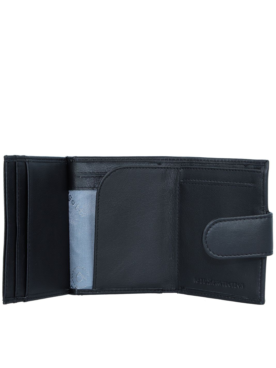 bugatti Secure Portafoglio Protezione RFID Vera Pelle 9.5 cm bugatti Secure Portafoglio Protezione RFID Vera Pelle 9.5 cm