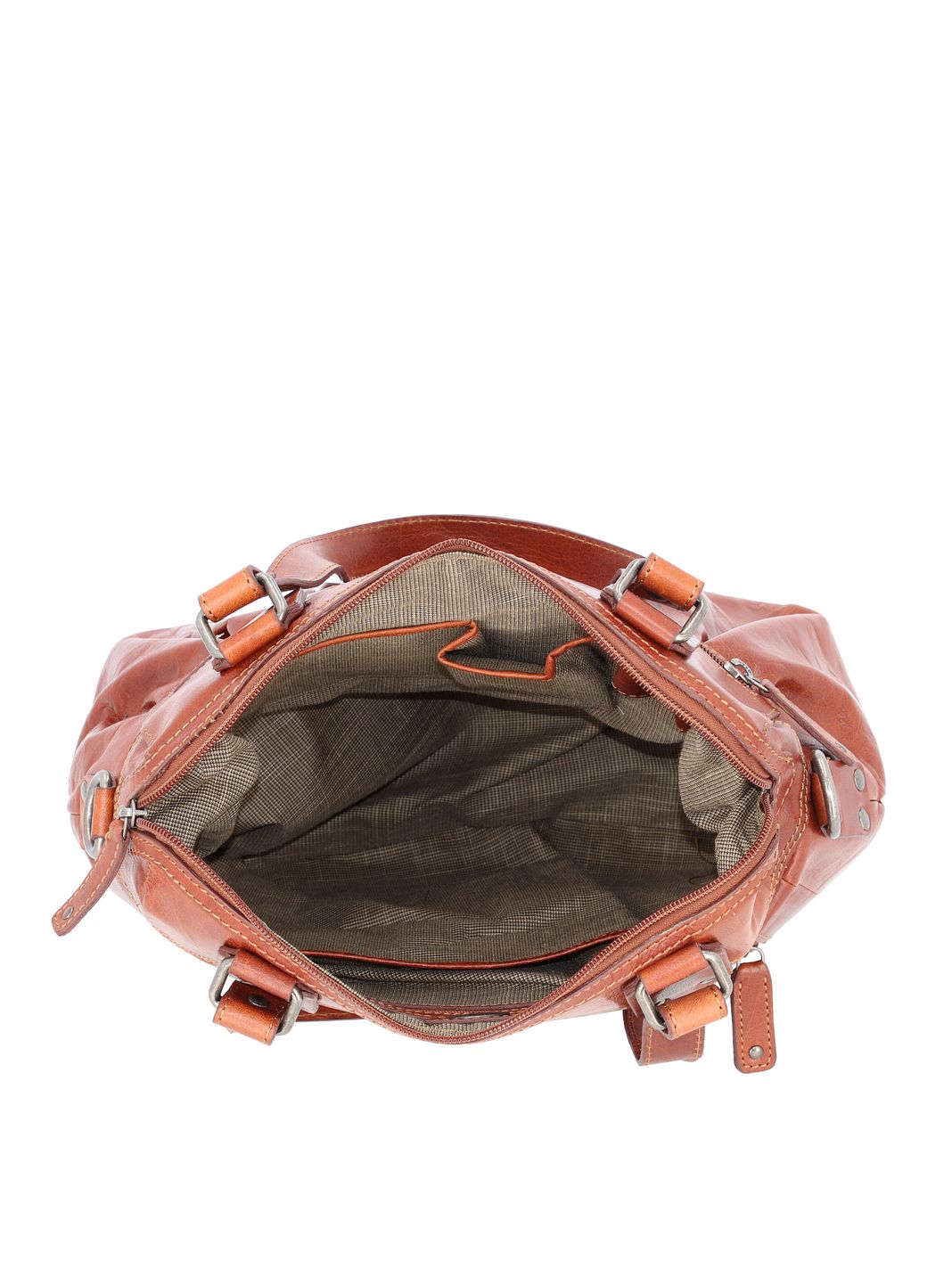 Pride and Soul Borsa a spalla Vera Pelle 34 cm