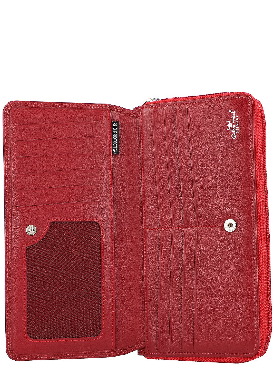 Golden Head Polo Cartera Bloqueo RFID Piel natural 18.5 cm Golden Head Polo Cartera Bloqueo RFID Piel natural 18.5 cm