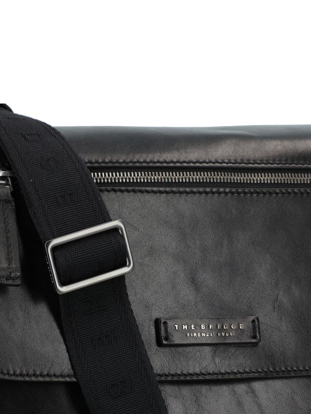 The Bridge Giulio Cartella Messenger Vera Pelle 34 cm The Bridge Giulio Cartella Messenger Vera Pelle 34 cm