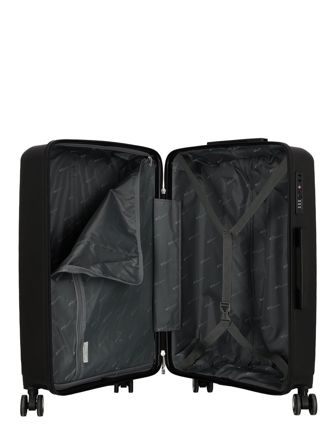 cocoono Madrid 4 ruote Set di valigie 3 pezzi cocoono Madrid 4 ruote Set di valigie 3 pezzi
