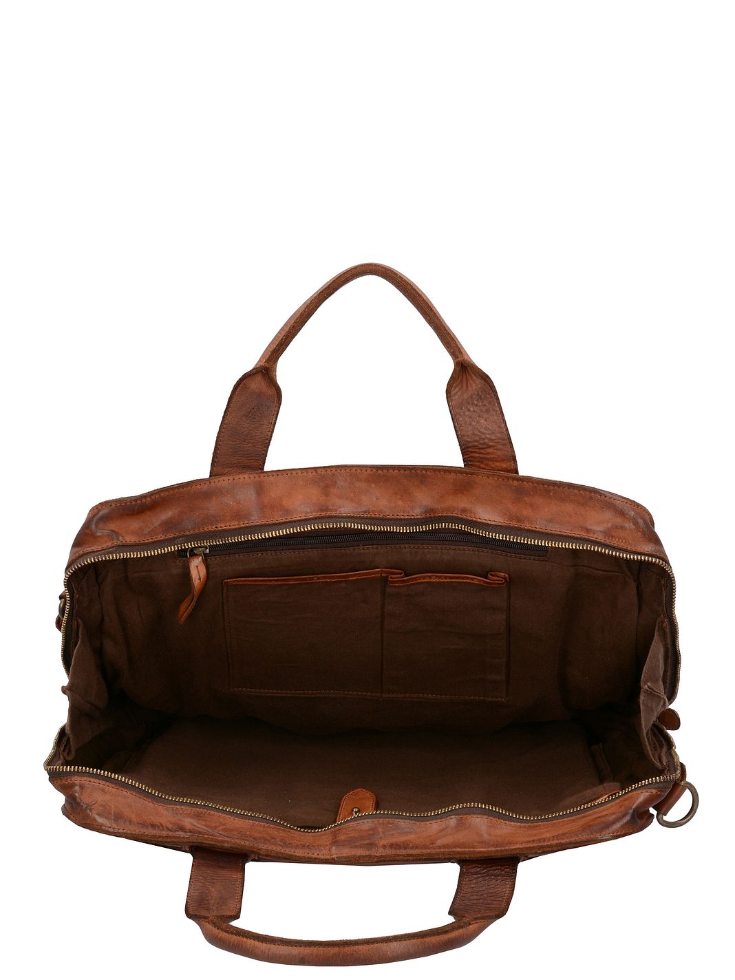 Harold's Submarine Valigetta Vera Pelle 41 cm Vano porta PC