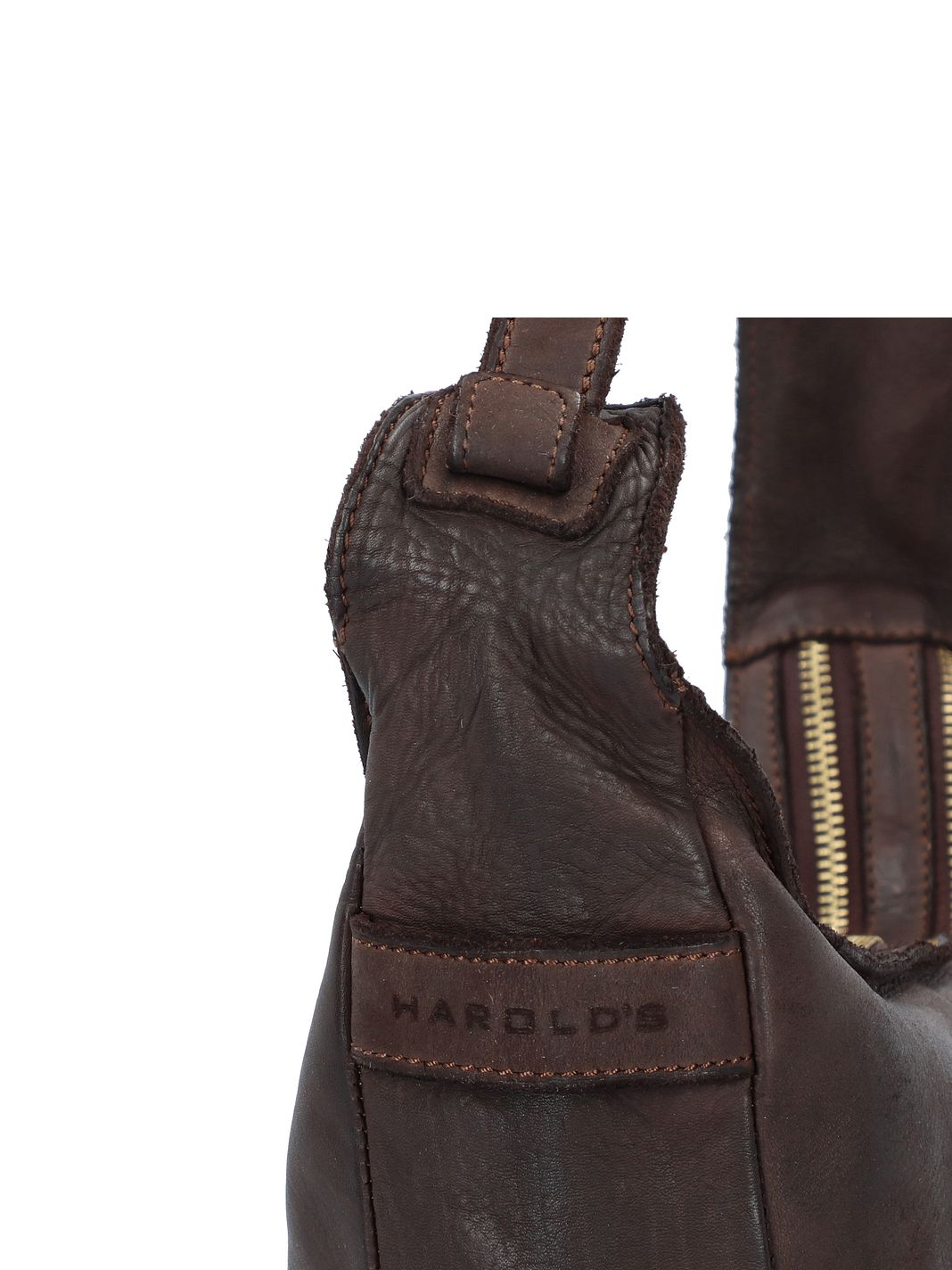 Harold's Submarine Borsa a spalla Vera Pelle 39 cm