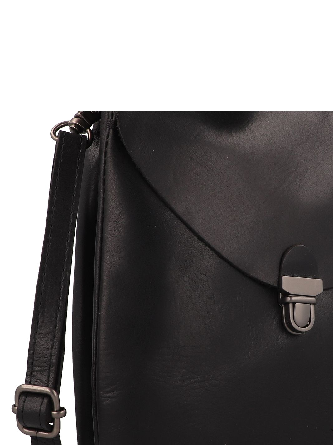 Harold's Fold Mini Borsa Borsa a tracolla Vera Pelle 17 cm