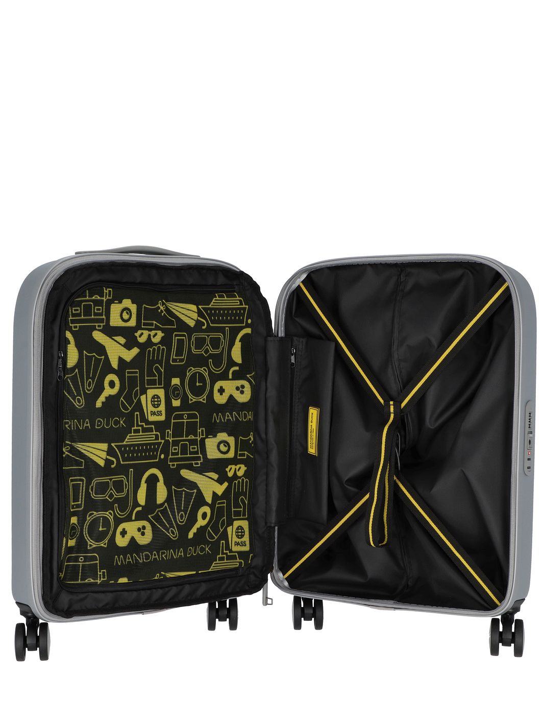 Mandarina Duck Logoduck + 4-pyöräinen Käsimatkatavara S 55 cm