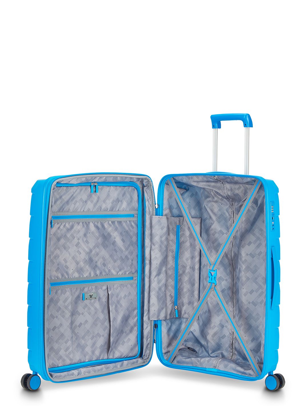 Roncato Skyline 2.0 4 ruote Set di valigie 3 pezzi espandibile