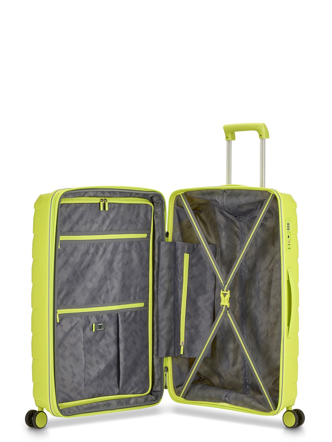 Roncato Skyline 2.0 4 ruote Set di valigie 3 pezzi espandibile