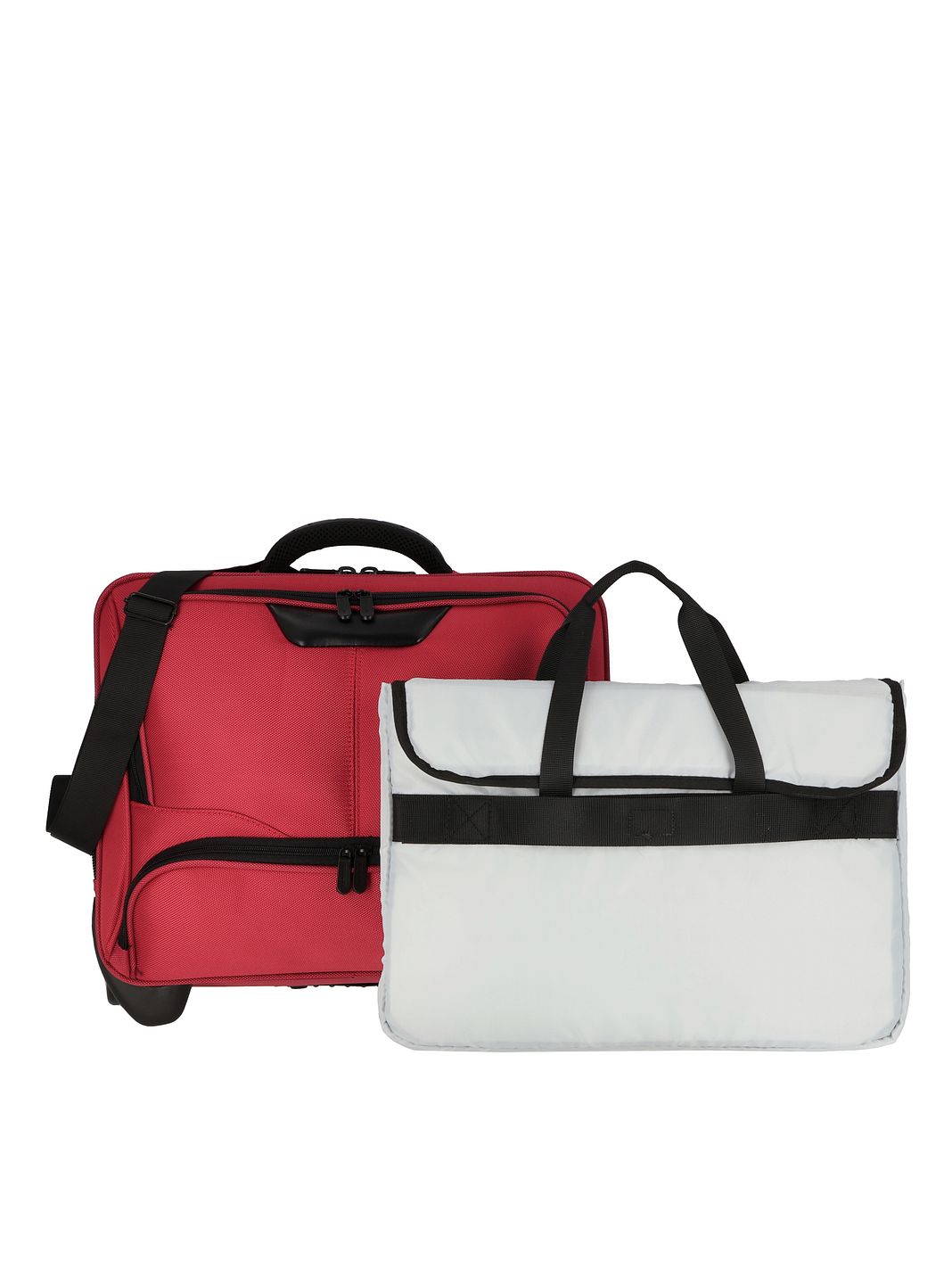Dermata 2-hjulig Businessväska 41 cm Laptopfack