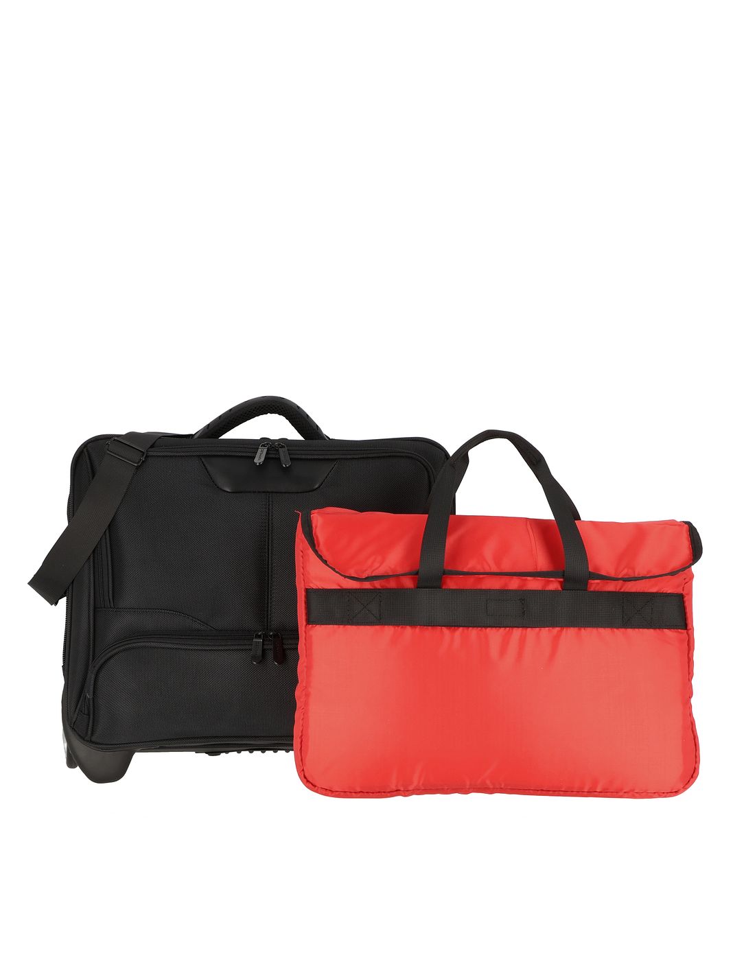 Dermata 2-hjulig Businessväska 41 cm Laptopfack