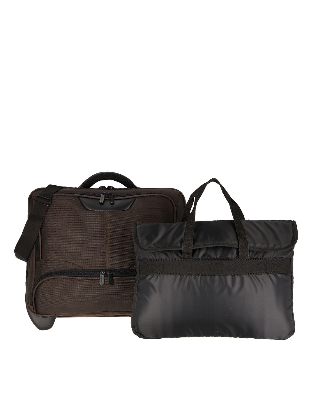 Dermata 2-hjulig Businessväska 41 cm Laptopfack