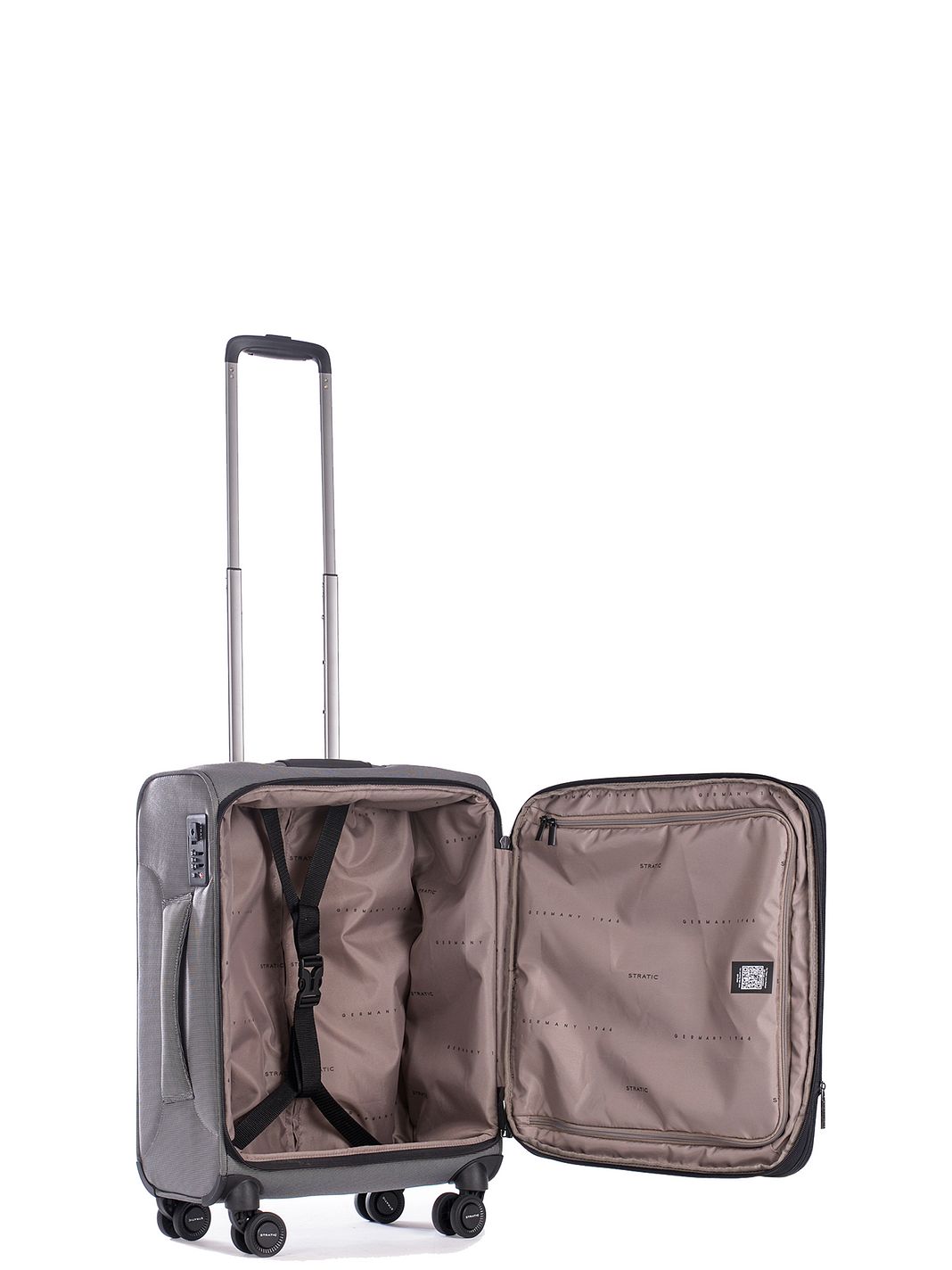 Stratic Bendigo Light + 4 ruote Trolley cabina 54 cm espandibile Stratic Bendigo Light + 4 ruote Trolley cabina 54 cm espandibile
