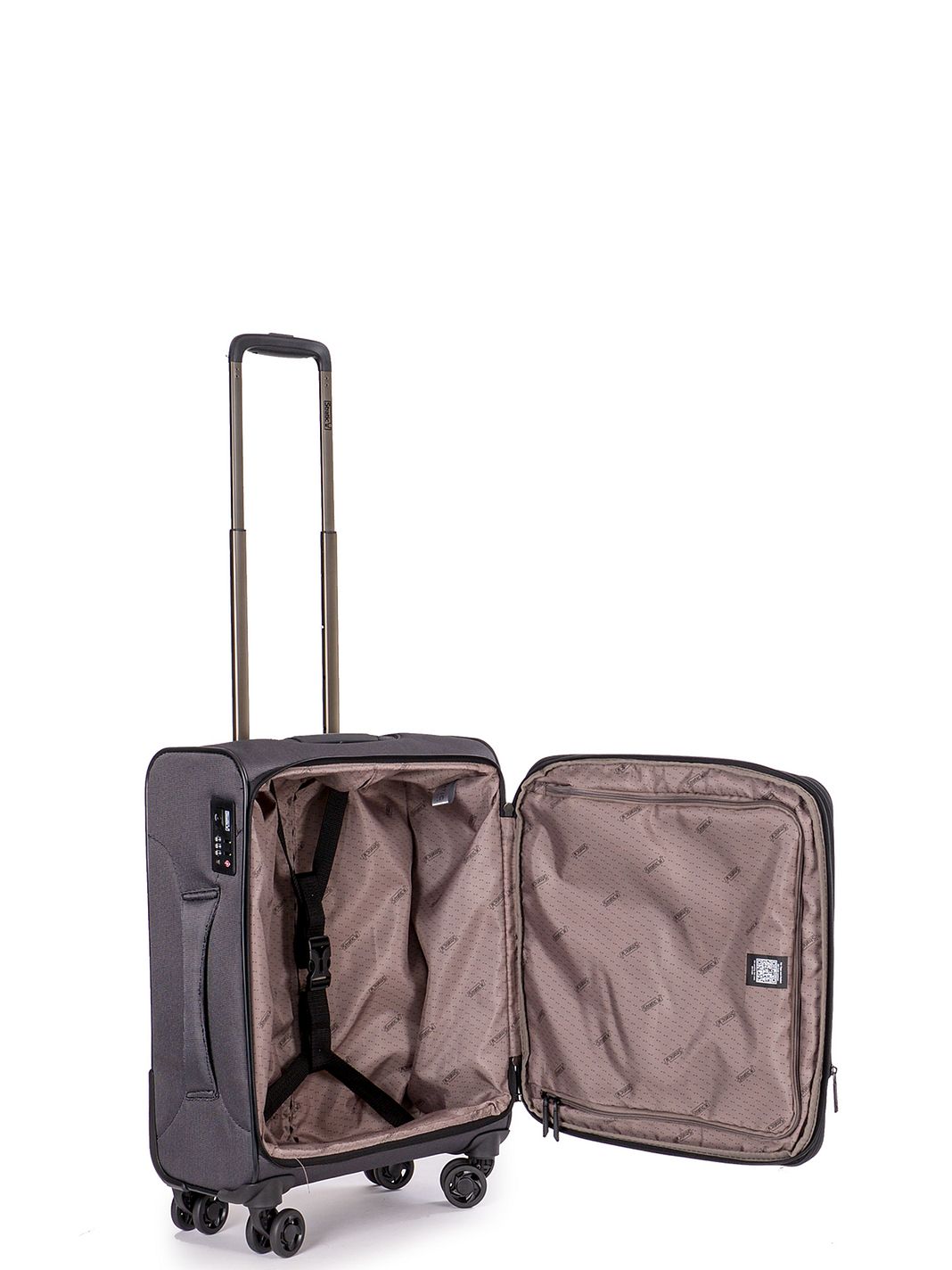 Stratic Bendigo Light + 4 ruote Trolley cabina 54 cm espandibile Stratic Bendigo Light + 4 ruote Trolley cabina 54 cm espandibile