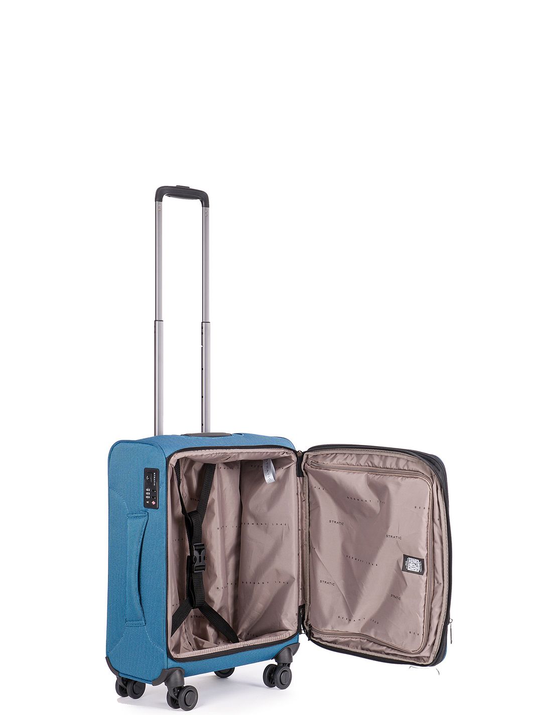 Stratic Bendigo Light + 4 ruote Trolley cabina 54 cm espandibile Stratic Bendigo Light + 4 ruote Trolley cabina 54 cm espandibile