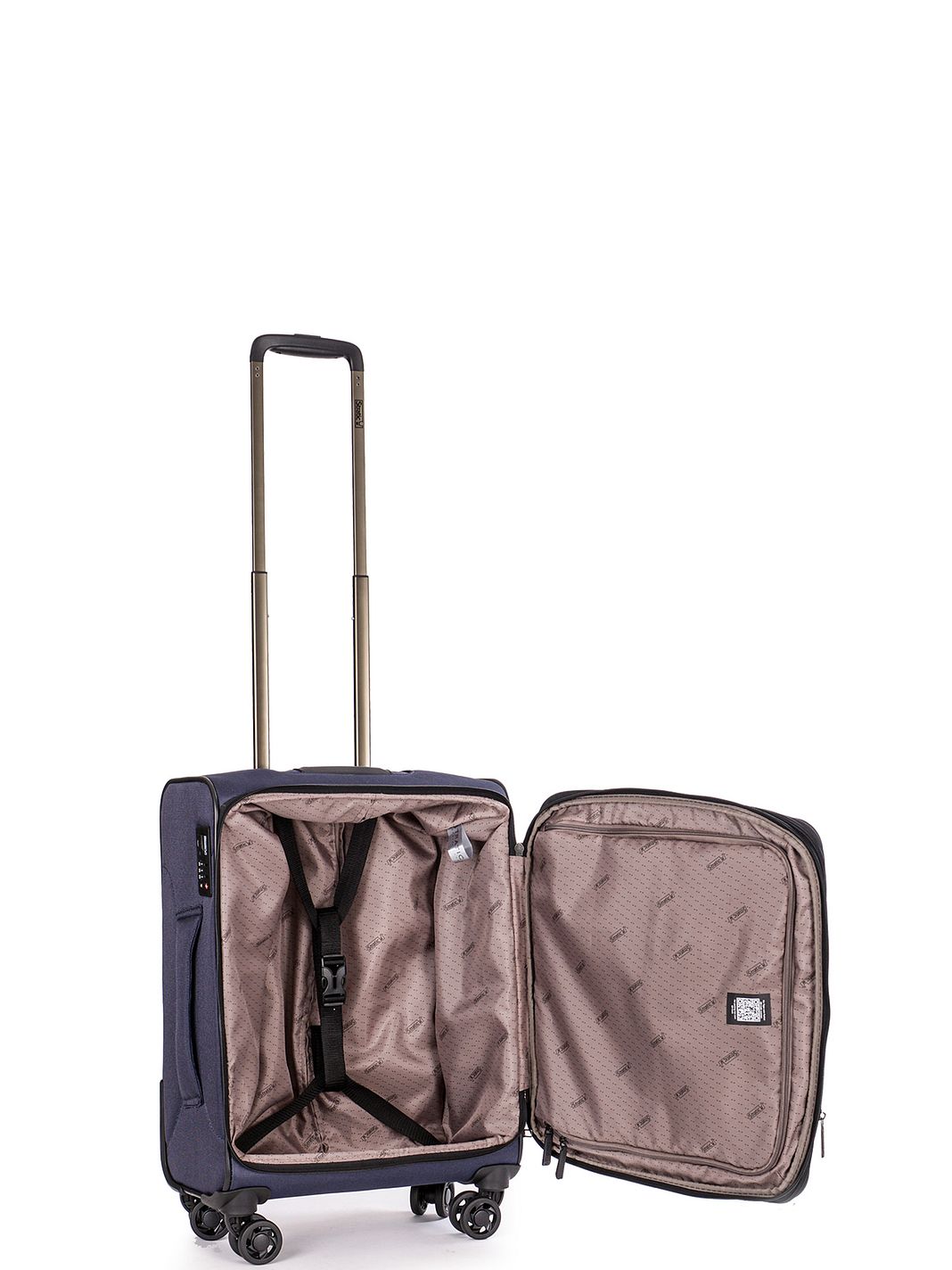 Stratic Bendigo Light + 4 ruote Trolley cabina 54 cm espandibile