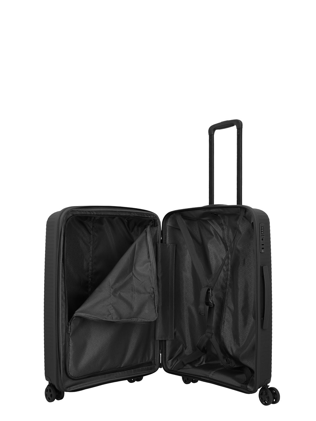 Travelite Air Stripe 4 ruote Set di valigie 3 pezzi espandibile Travelite Air Stripe 4 ruote Set di valigie 3 pezzi espandibile