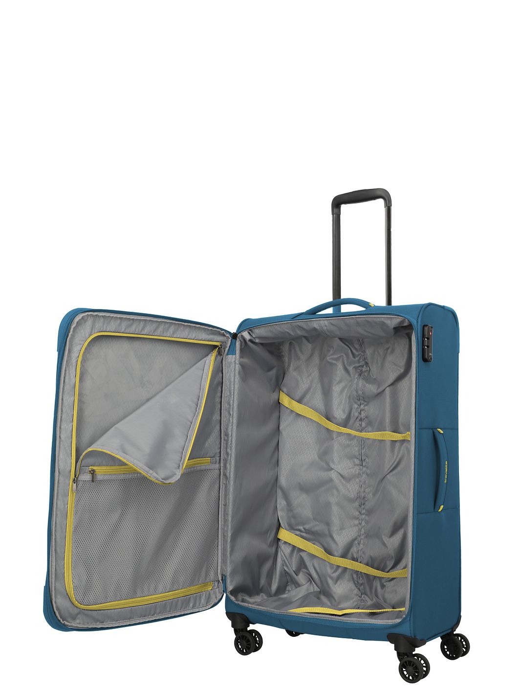 Travelite Umbria 4 ruedas Trolley L 77 cm Con asa expansible