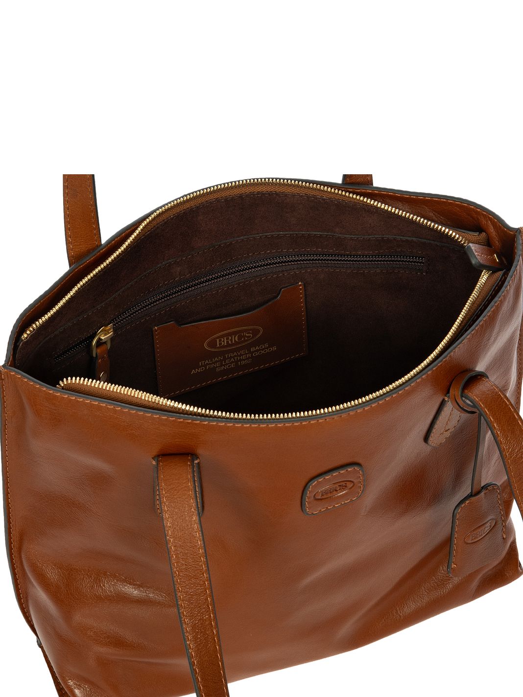 Bric's Volterra Bolso para hombre Piel natural 28 cm Bric's Volterra Bolso para hombre Piel natural 28 cm