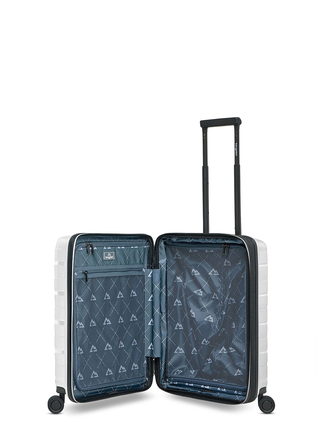 Bergpfeil Travel 4 ruote Trolley cabina 55 cm Vano porta PC espandibile Bergpfeil Travel 4 ruote Trolley cabina 55 cm Vano porta PC espandibile