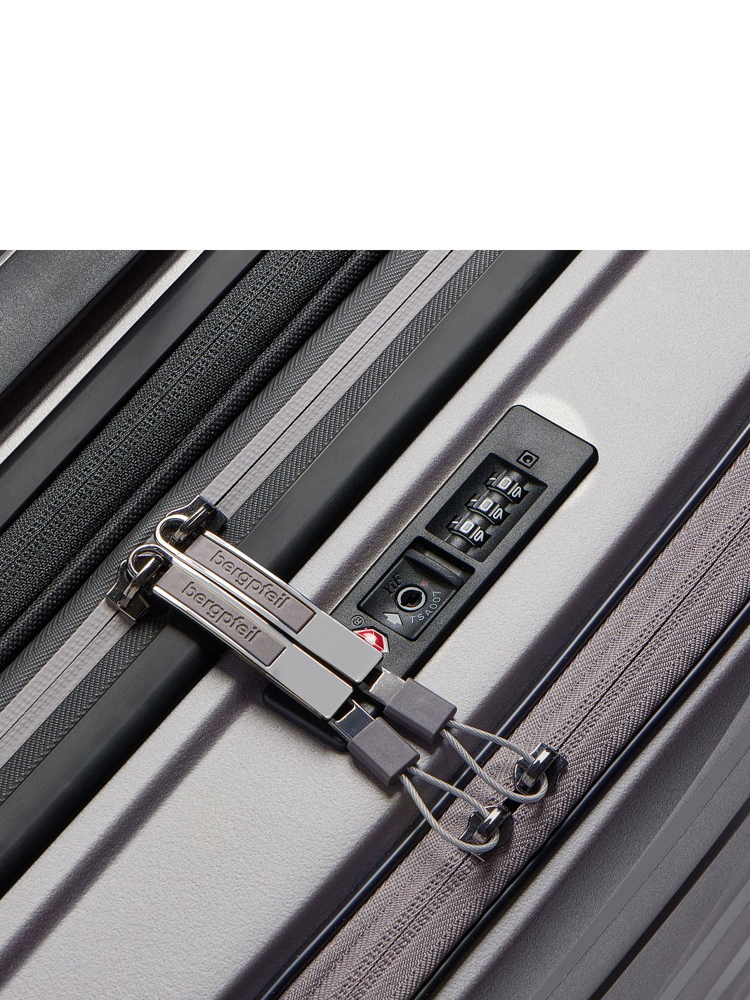 Bergpfeil Travel 4 ruote Trolley cabina 55 cm Vano porta PC espandibile Bergpfeil Travel 4 ruote Trolley cabina 55 cm Vano porta PC espandibile