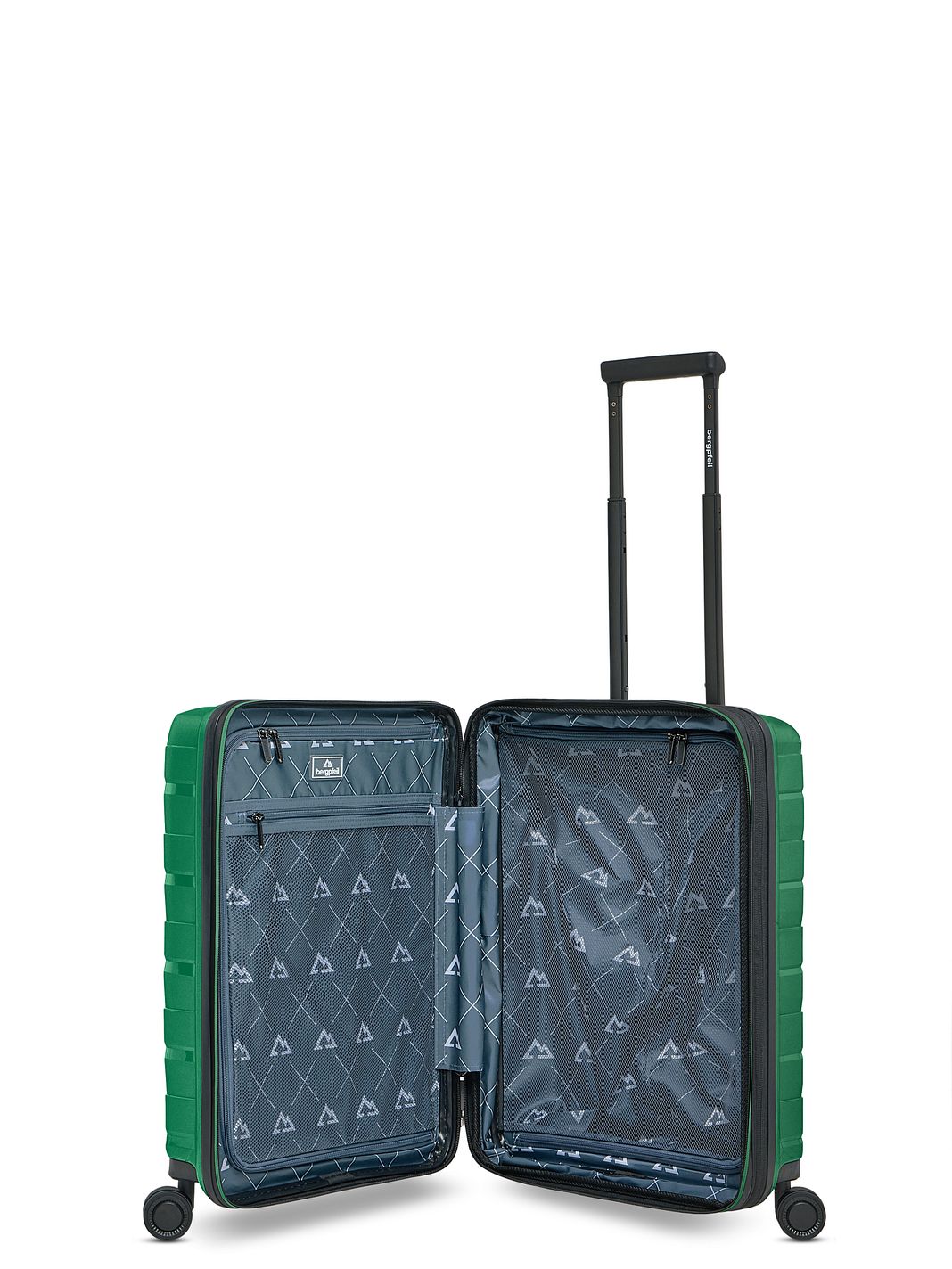 Bergpfeil Travel 4 ruote Trolley cabina 55 cm Vano porta PC espandibile Bergpfeil Travel 4 ruote Trolley cabina 55 cm Vano porta PC espandibile