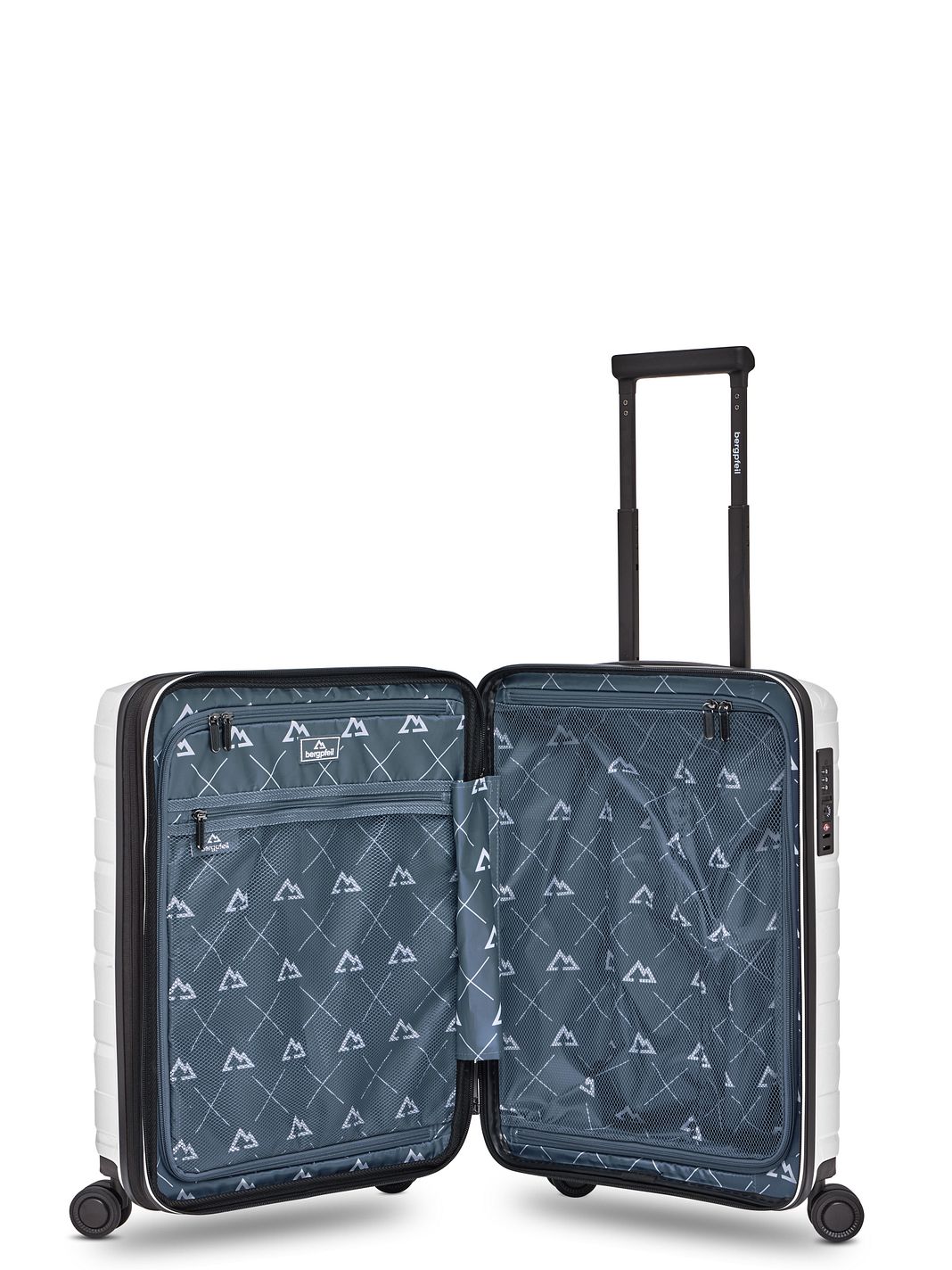 Bergpfeil Travel 4 ruote Trolley cabina S 55 cm espandibile Bergpfeil Travel 4 ruote Trolley cabina S 55 cm espandibile