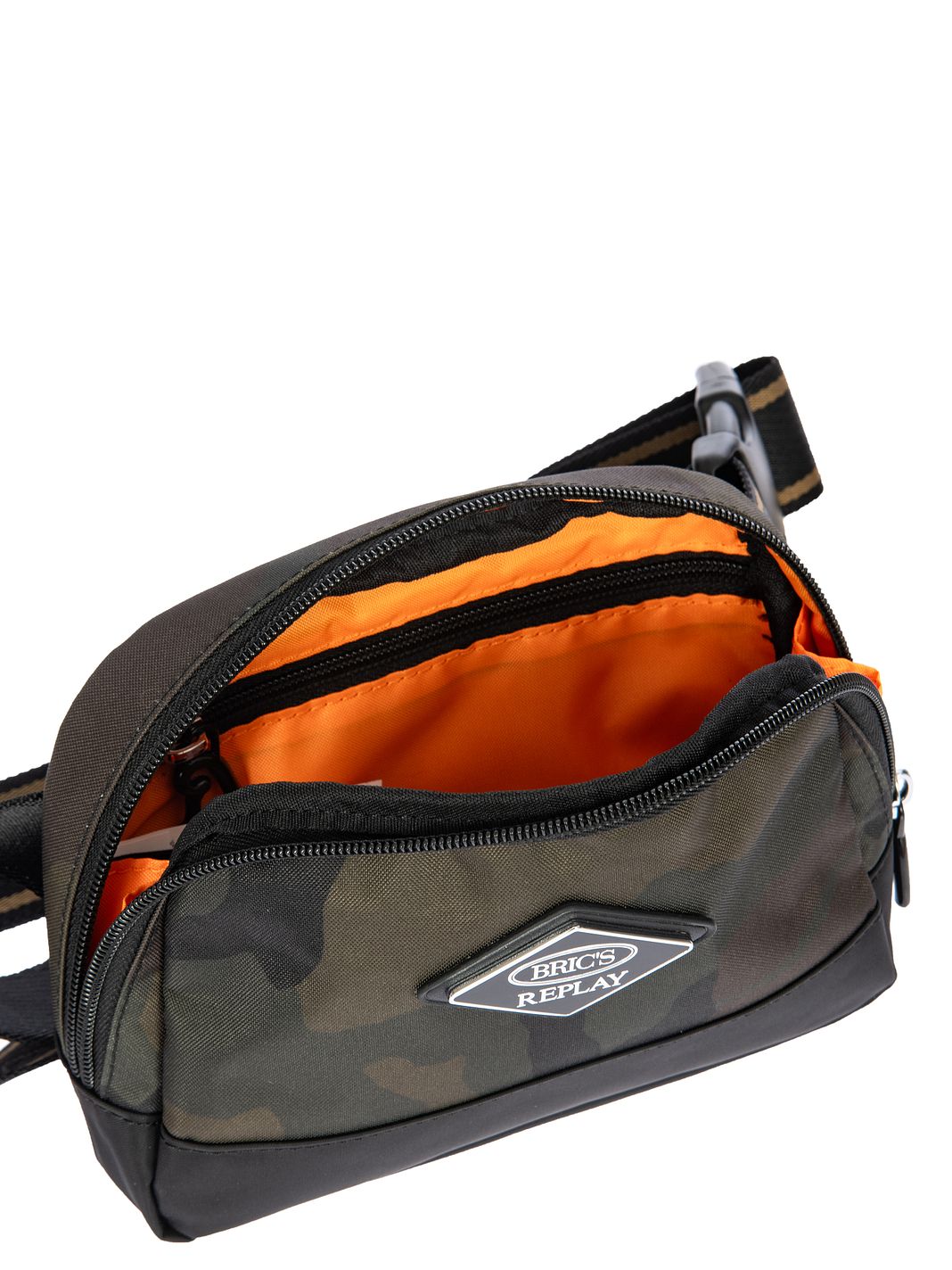 Bric's Replay Camouflage Mini Borsa Borsa a tracolla 18 cm Bric's Replay Camouflage Mini Borsa Borsa a tracolla 18 cm