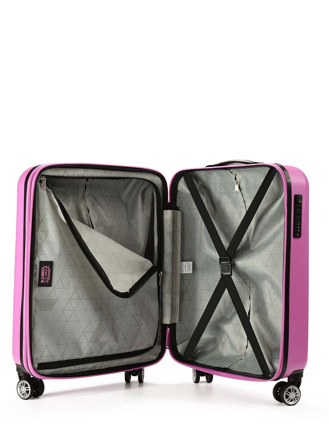 Gabol Future Plus 4 ruote Trolley cabina 55 cm espandibile Gabol Future Plus 4 ruote Trolley cabina 55 cm espandibile
