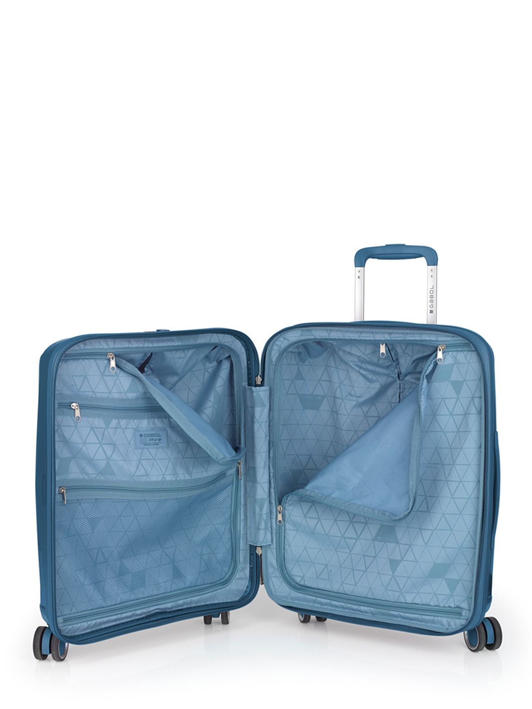 Gabol Queens 4 ruote Trolley cabina S 54 cm espandibile Gabol Queens 4 ruote Trolley cabina S 54 cm espandibile