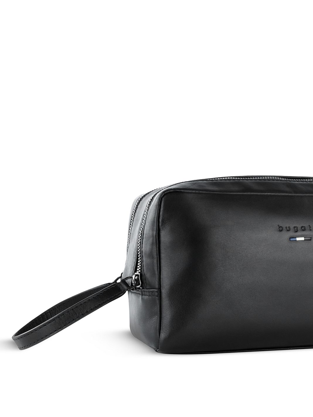 bugatti Romeo Borsa da toilette Vera Pelle 22 cm