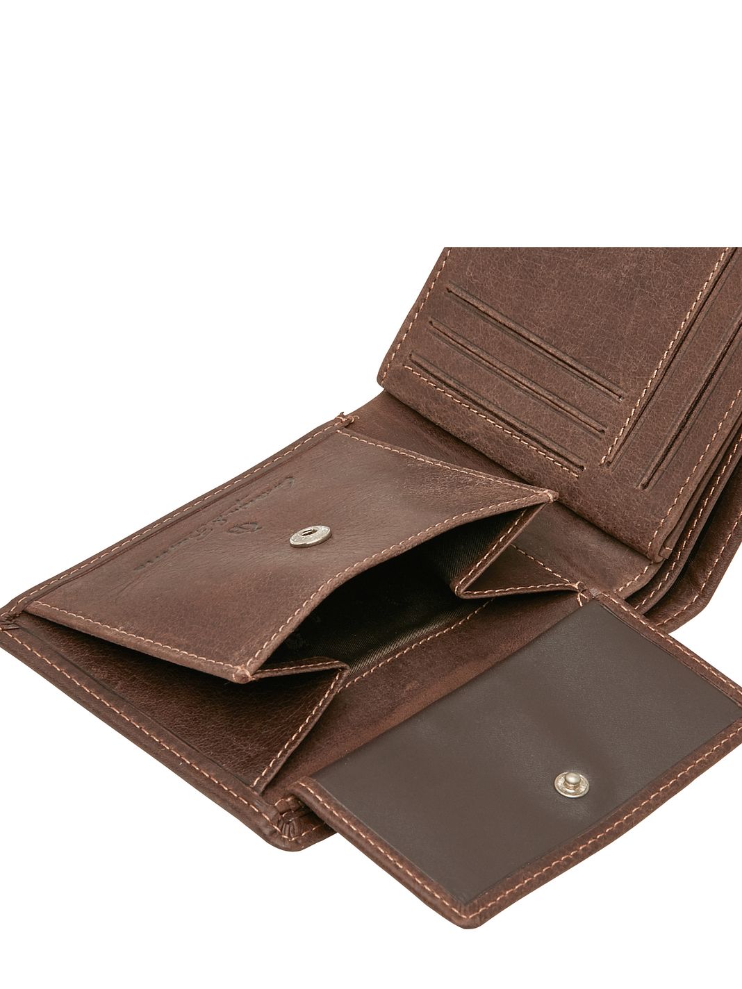 Castelijn & Beerens Portafoglio Protezione RFID Vera Pelle 11.5 cm Castelijn & Beerens Portafoglio Protezione RFID Vera Pelle 11.5 cm