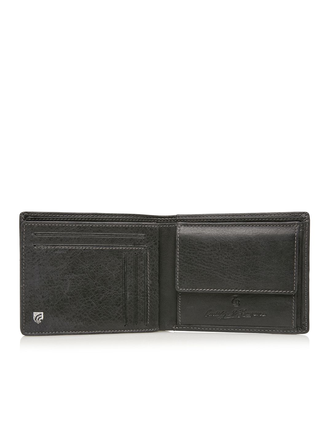 Castelijn & Beerens Portafoglio Protezione RFID Vera Pelle 11.5 cm Castelijn & Beerens Portafoglio Protezione RFID Vera Pelle 11.5 cm