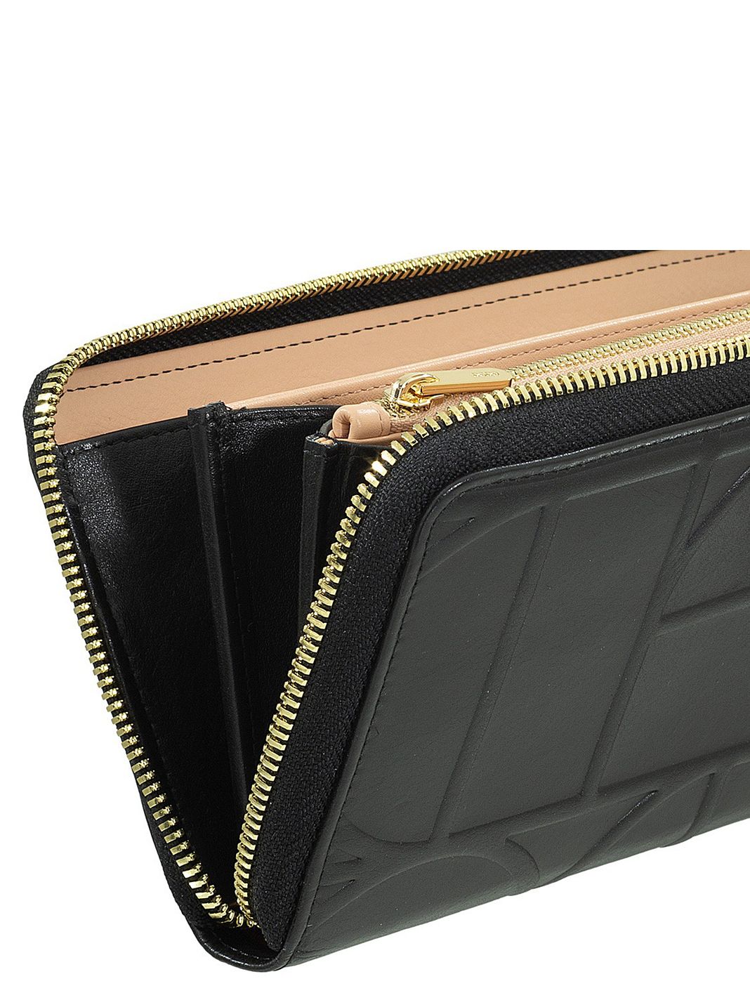 DuDu Up Portafoglio Protezione RFID Vera Pelle 20 cm