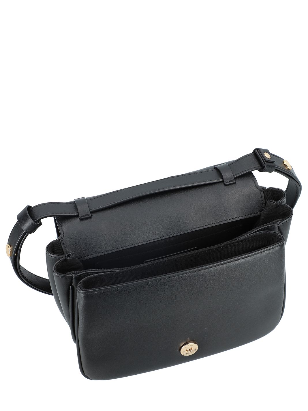 Karl Lagerfeld Letters Borsa a tracolla Vera Pelle 24 cm Karl Lagerfeld Letters Borsa a tracolla Vera Pelle 24 cm
