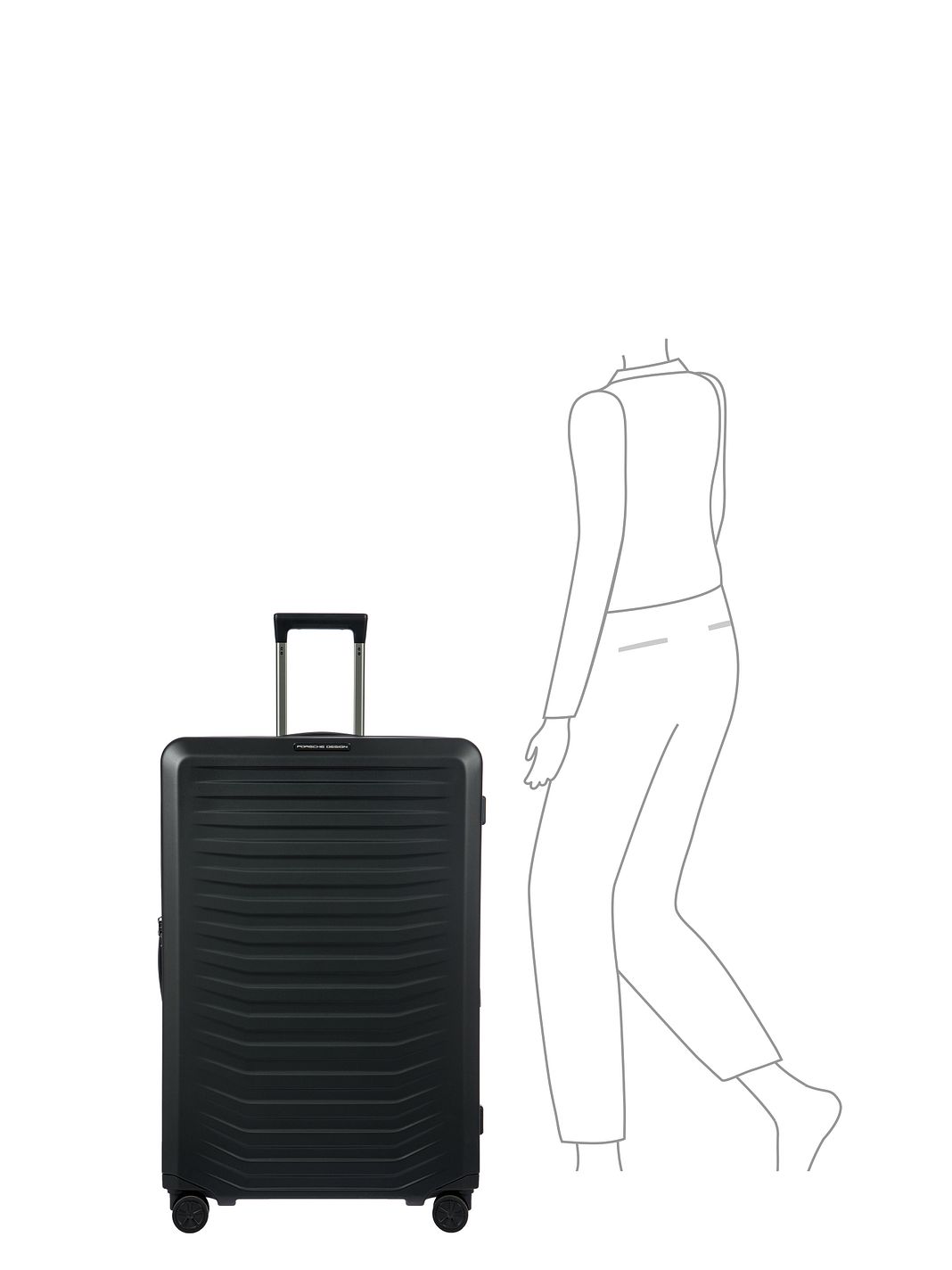 Porsche Design Roadster 4 ruote Carrello XL 83 cm