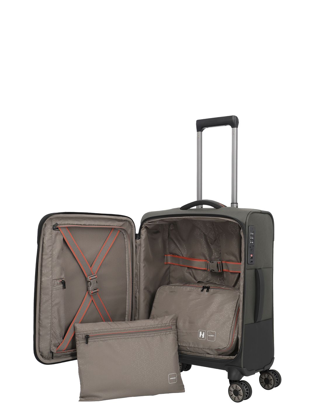 Travelite Crosslite 5.0 4 ruote Trolley cabina S 55 cm Vano porta PC Travelite Crosslite 5.0 4 ruote Trolley cabina S 55 cm Vano porta PC
