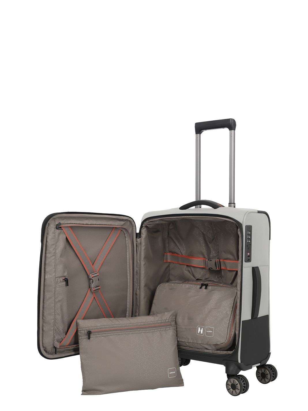 Travelite Crosslite 5.0 4 ruote Trolley cabina S 55 cm Vano porta PC Travelite Crosslite 5.0 4 ruote Trolley cabina S 55 cm Vano porta PC