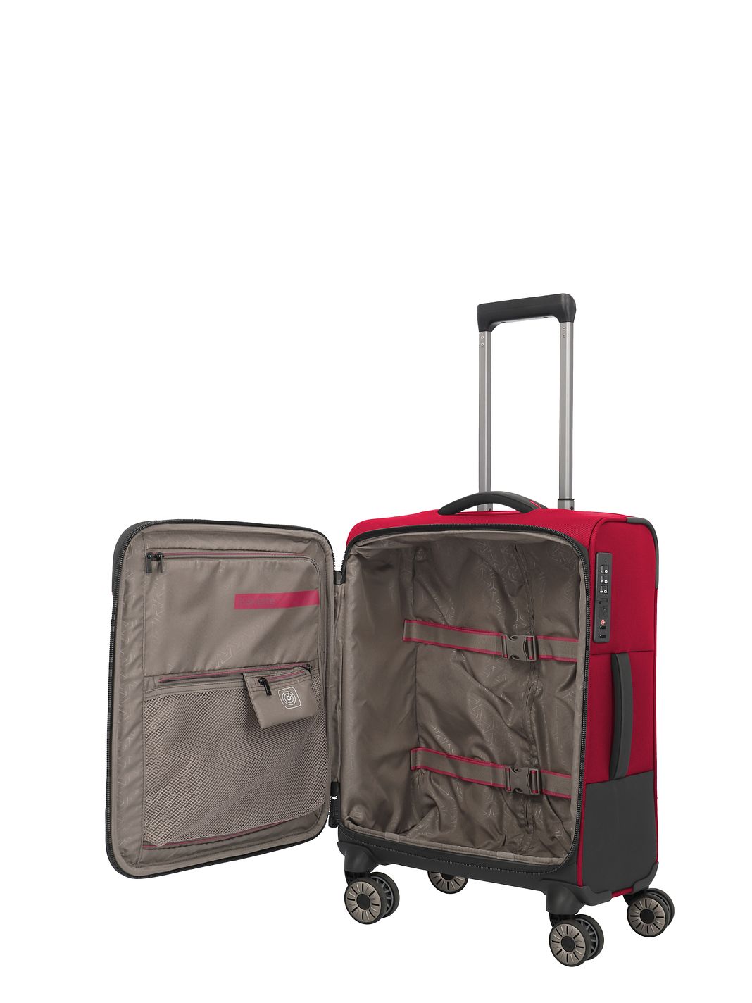 Travelite Crosslite 5.0 4 ruote Trolley cabina S 55 cm Vano porta PC Travelite Crosslite 5.0 4 ruote Trolley cabina S 55 cm Vano porta PC