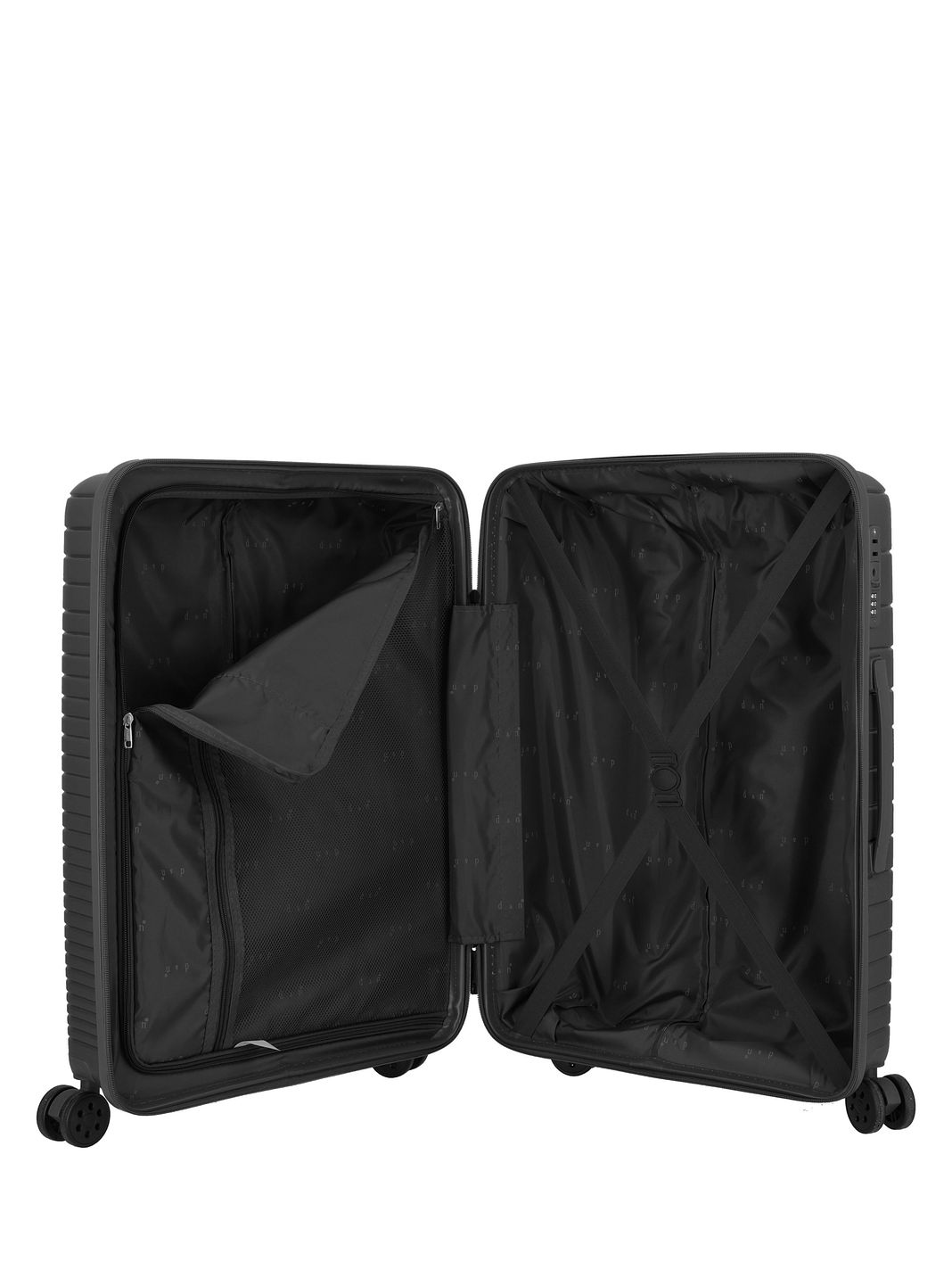 d & n Travel Line 4600 4 ruote Set di valigie 3 pezzi d & n Travel Line 4600 4 ruote Set di valigie 3 pezzi