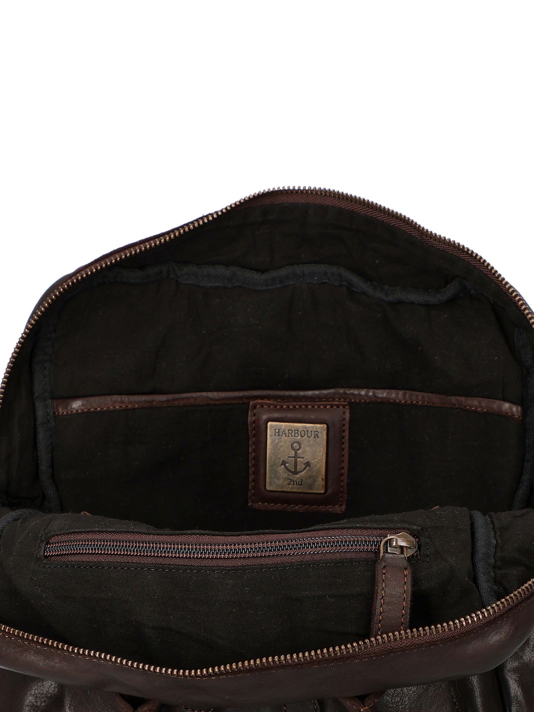 Harbour 2nd Quinn Mochila urbana Piel natural 30 cm Harbour 2nd Quinn Mochila urbana Piel natural 30 cm