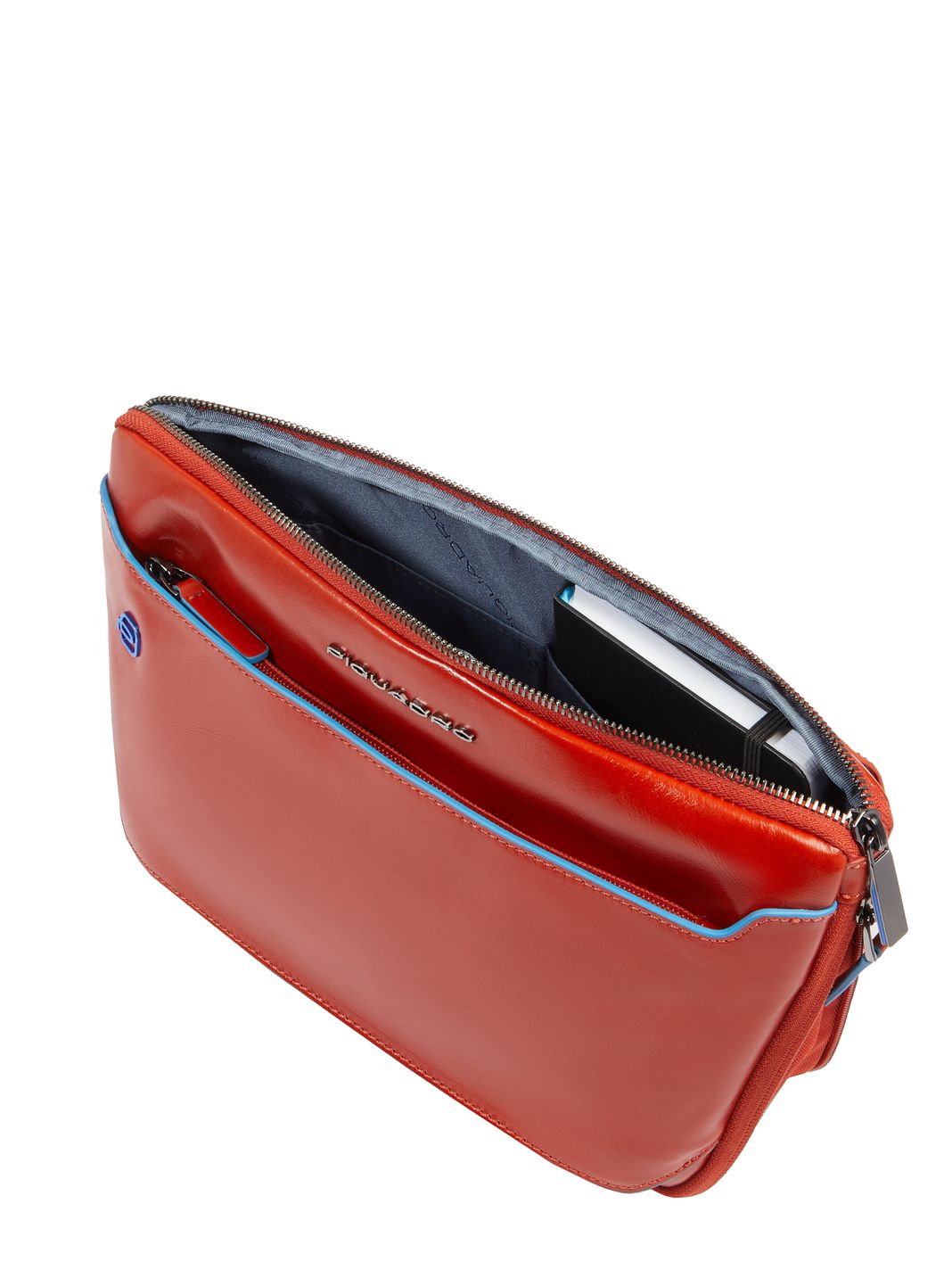 Piquadro Blue Square Borsa a tracolla Vera Pelle 30 cm Piquadro Blue Square Borsa a tracolla Vera Pelle 30 cm