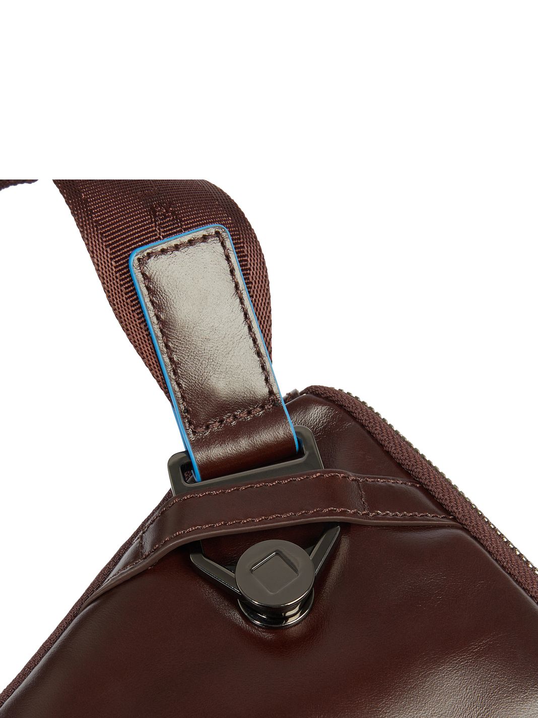 Piquadro Blue Square Borsa a tracolla Vera Pelle 30 cm