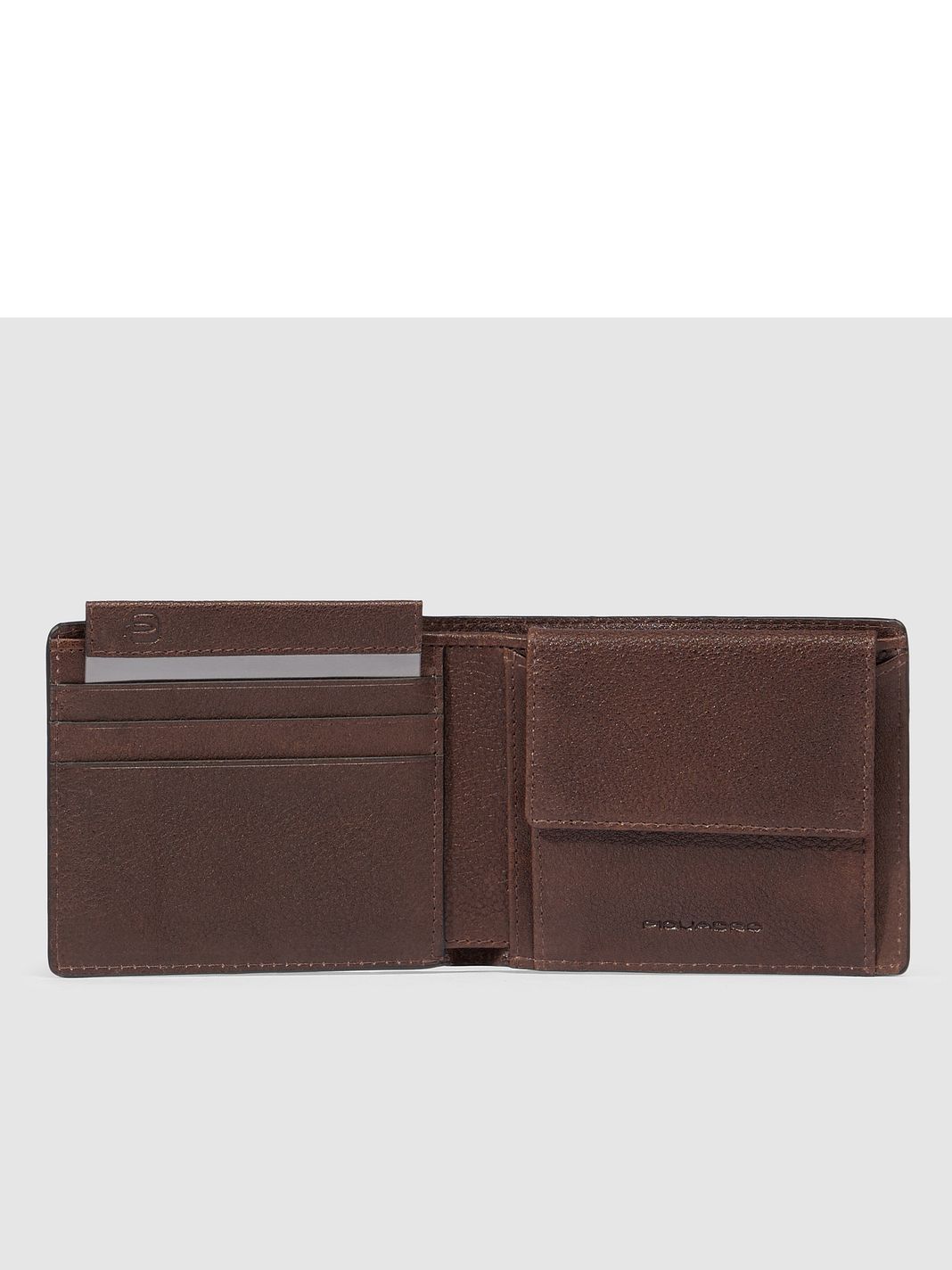 Piquadro Hedley Portafoglio Protezione RFID Vera Pelle 11 cm Piquadro Hedley Portafoglio Protezione RFID Vera Pelle 11 cm