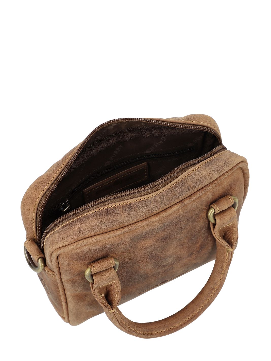 Greenburry Vintage Minitaske Læder 18 cm