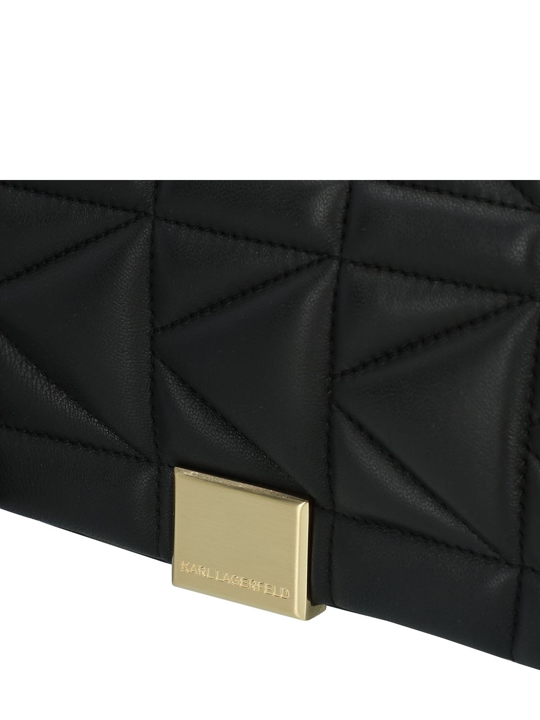 Karl Lagerfeld Behind the Seams Borsa a tracolla Vera Pelle 26 cm Karl Lagerfeld Behind the Seams Borsa a tracolla Vera Pelle 26 cm