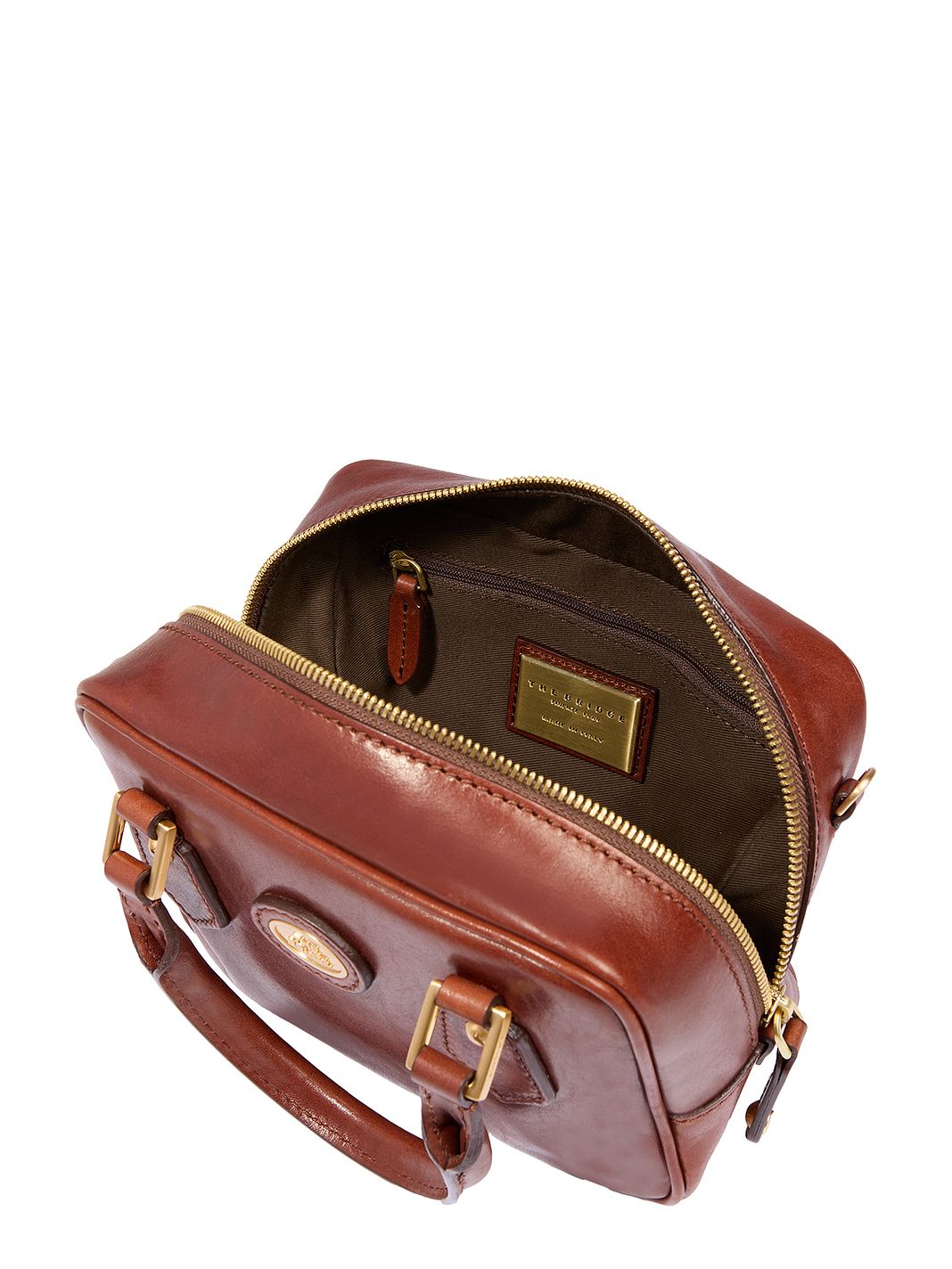 The Bridge Stodo Borsetta Vera Pelle 20 cm