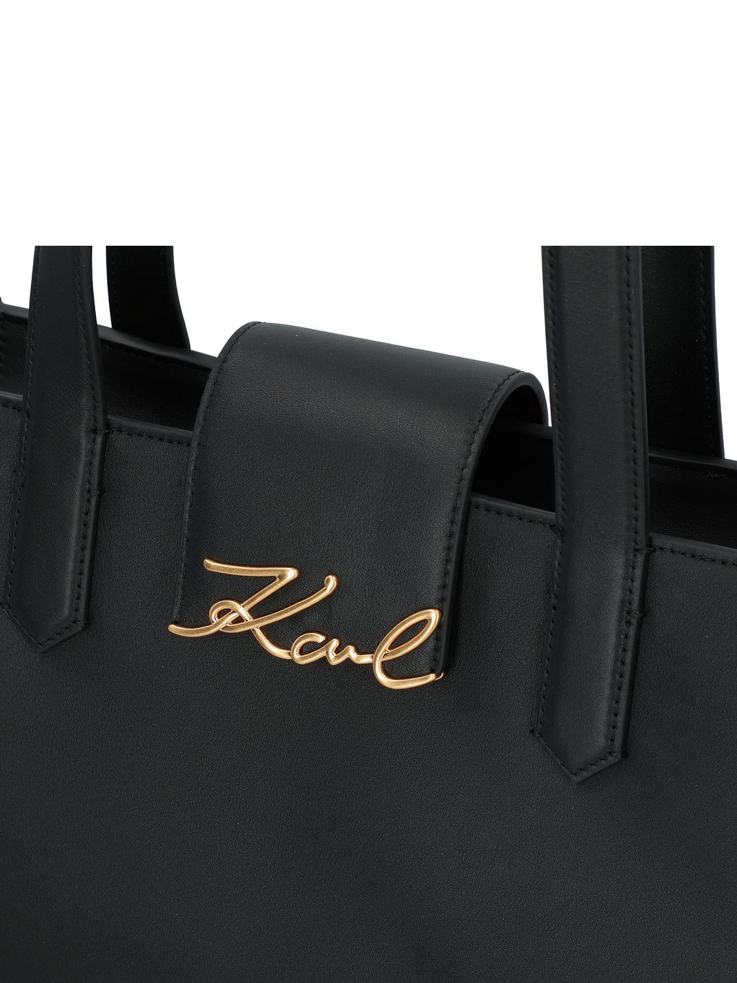 Karl Lagerfeld Skuare Borsa tote Vera Pelle 34 cm