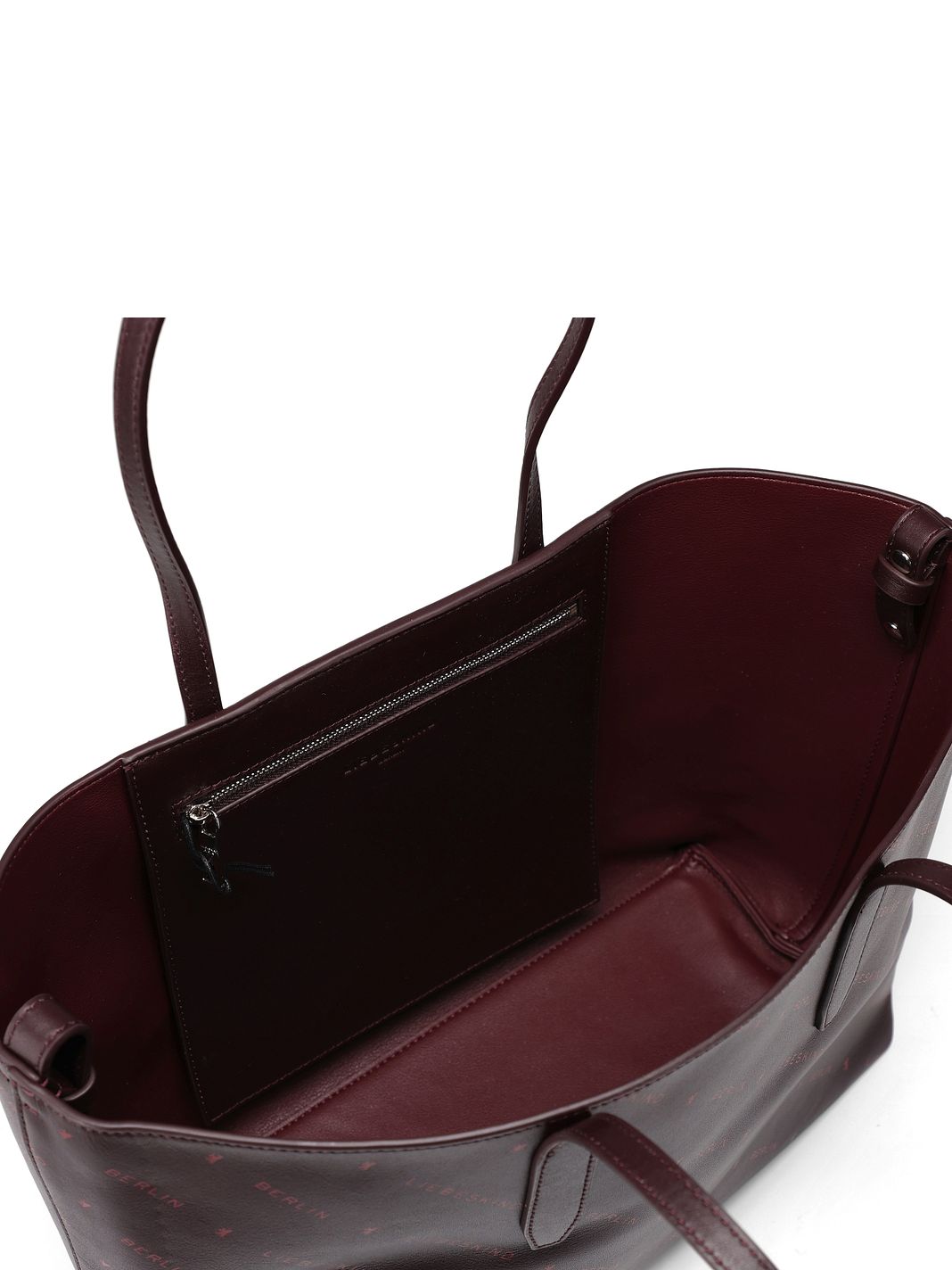 Liebeskind Monogram Borsa a spalla Vera Pelle 47 cm Liebeskind Monogram Borsa a spalla Vera Pelle 47 cm