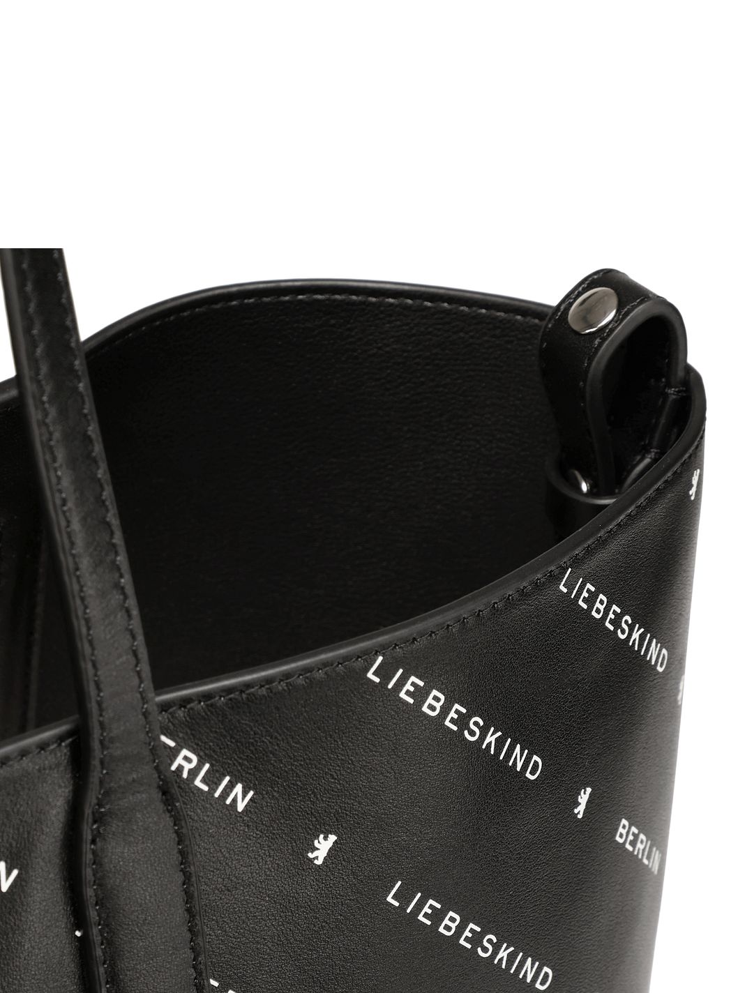 Liebeskind Monogram Borsa a spalla Vera Pelle 47 cm Liebeskind Monogram Borsa a spalla Vera Pelle 47 cm