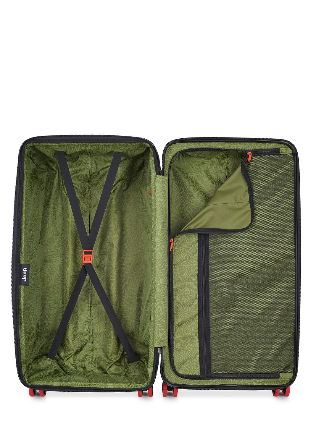 Jeep JH002B 4 ruote Carrello 80 cm espandibile Jeep JH002B 4 ruote Carrello 80 cm espandibile
