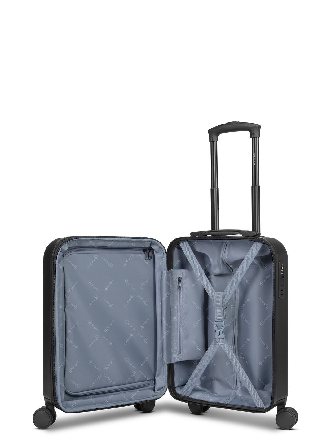 bugatti Valencia 2.0 4 ruote Trolley cabina S 54 cm espandibile bugatti Valencia 2.0 4 ruote Trolley cabina S 54 cm espandibile
